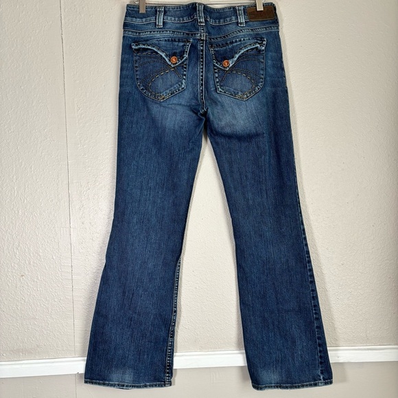 Silver Suki Surplus Mid Rise Bootcut Flare Jeans Size 30 - Picture 5 of 12